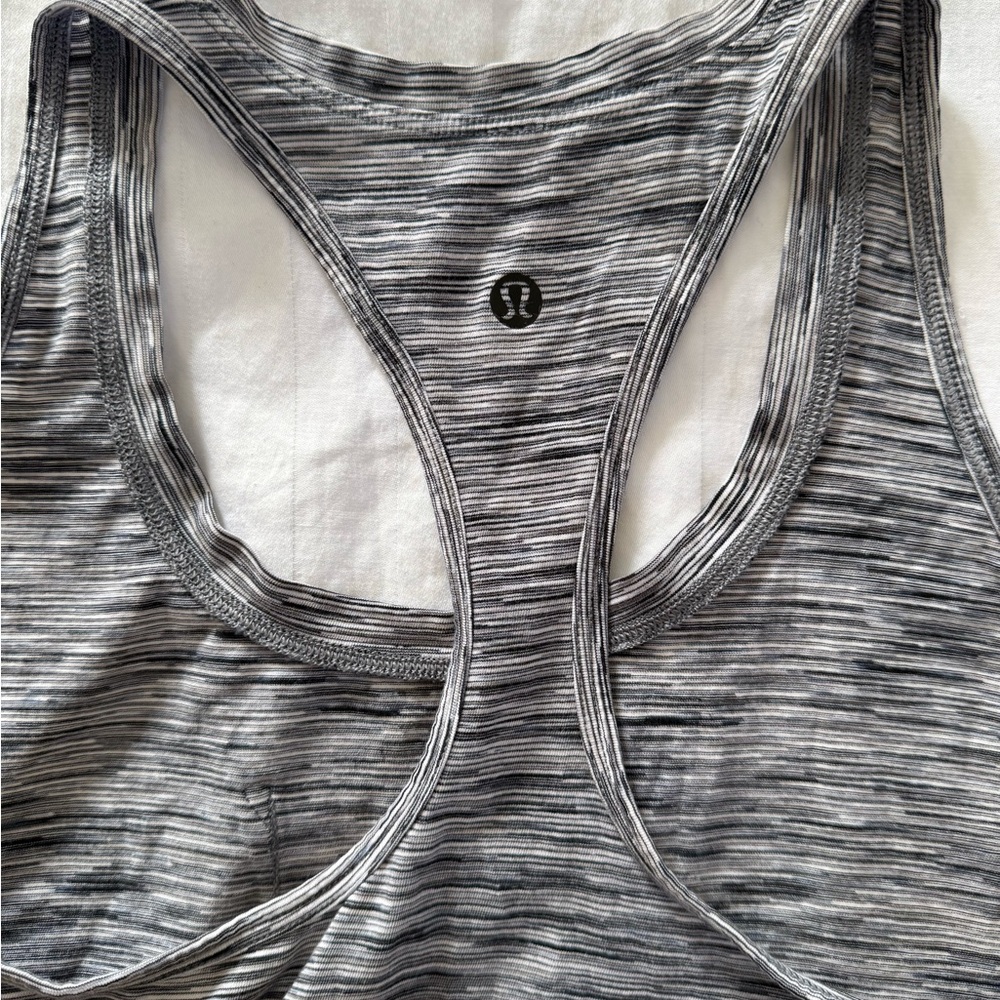 SOLD Lululemon Gray Racerback Tank Top